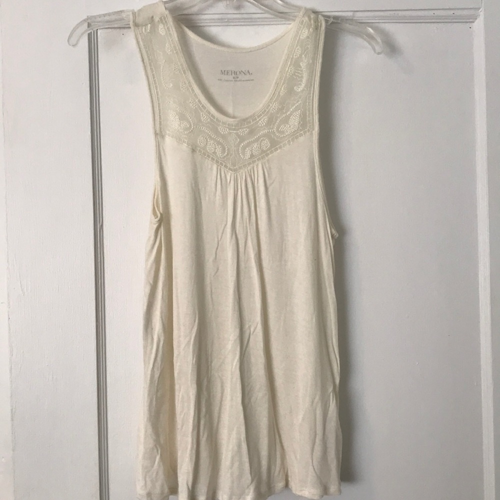 Off-white tank